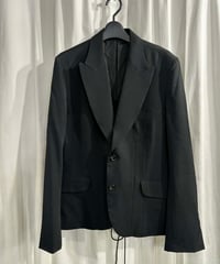 2004SS yohji yamamoto pour homme デザイン ショ－トジャケット（HZ-J21-100）