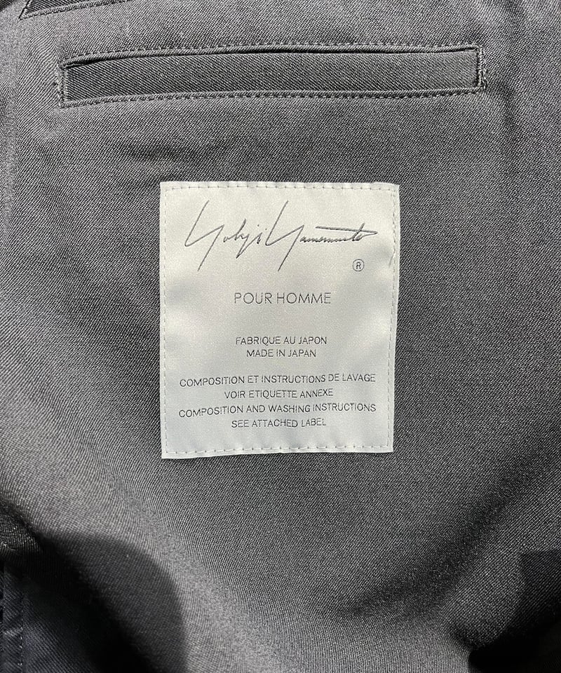 yohji yamamoto pour homme ロングジャケット(H-J-079xxx) yohji yamamoto pour homme ロングジャケット(H-J-079xxx)