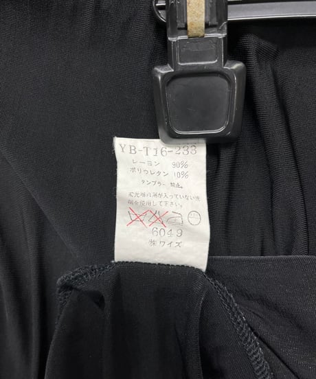 Y's yohji yamamoto 長袖カットソー（YB-T16-233）