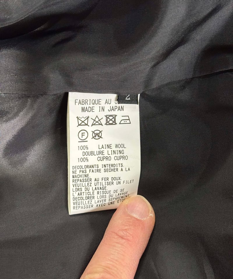 Y's ピンクタグ yohji yamamoto ロングコート（YJ-C40-130） | L