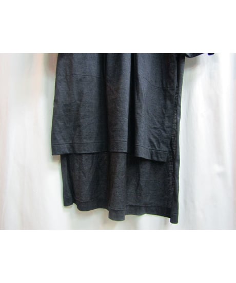 2014ss yohji yamamoto pour homme ロングカットソーワンピース（HG-T75-075）