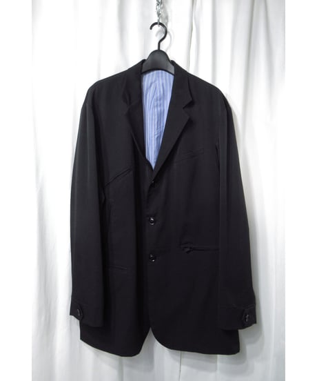 17aw yohji yamamoto pour homme デザインジャケット（HK-J29-100）