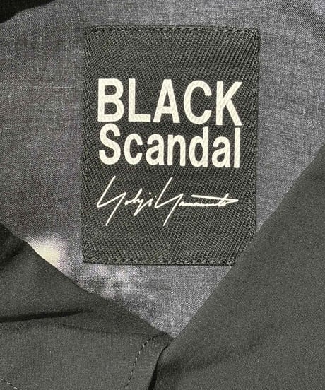 2023SS BLACK Scandal yohji yamamoto 阿修羅柄ブラウス（HZ-B84-828）