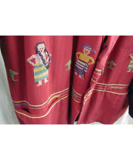 93ss yohji yamamoto pour homme vintage グアテマラ刺繍ジャケット（HJ-12）
