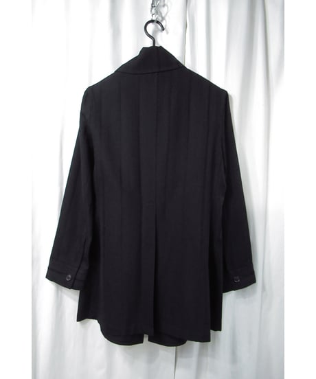 93aw yohji yamamoto femme vintage ストライプ 襟変形デザインジャケット（FP-J17-155）