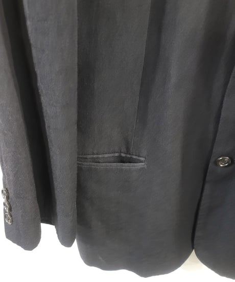 Y's for men 衿レザー4釦ジャケット (MY-J05-108)