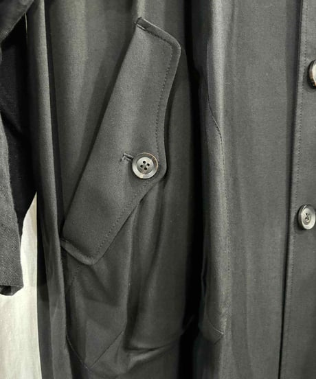 美品 2018SS yohji yamamoto pour homme レーヨンコート（HW-C07-805）