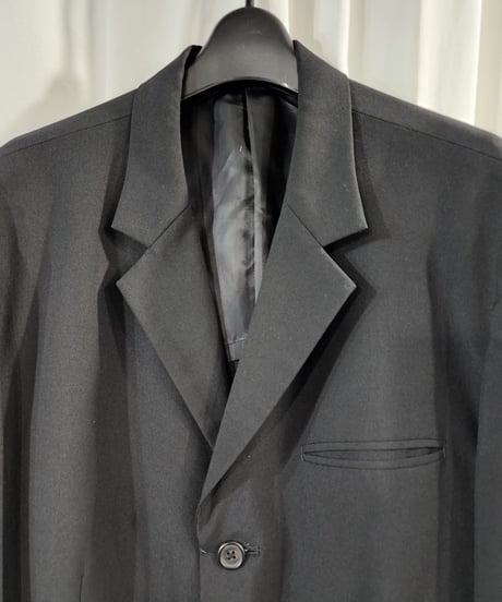 Y's for men yohji yamamoto 黒 3釦 シンプルジャケット (MC-J14-106)