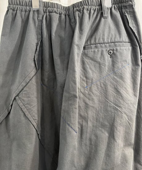 2015AW yohji yamamoto pour homme レイヤードパンツ（HY-P24-031）