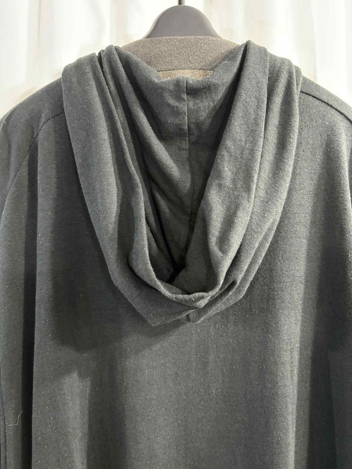 2024SS yohji yamamoto フードロングカーディガン 未使用 2024SS yohji yamamoto pour homme フードロングカーディ