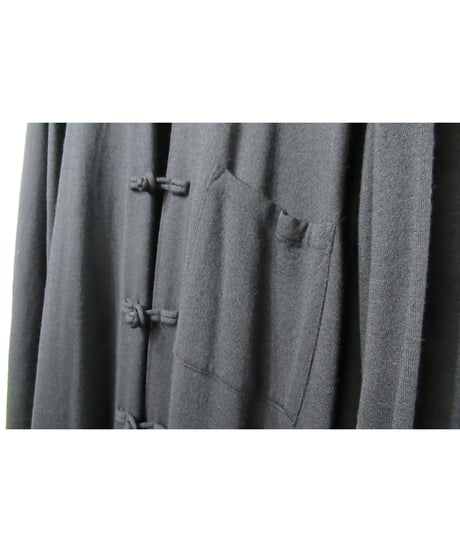 96aw yohji yamamoto pour homme vintage チャイナ釦デザイン ロングワンピース（HG-T55-961）