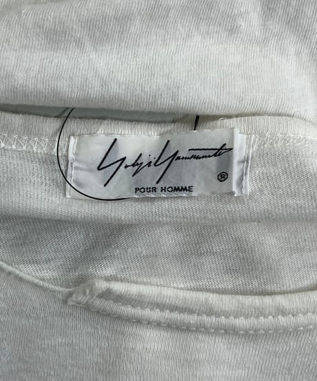 2021SS yohji yamamoto pour homme デザイン長袖カットソー（HD-T62-991）