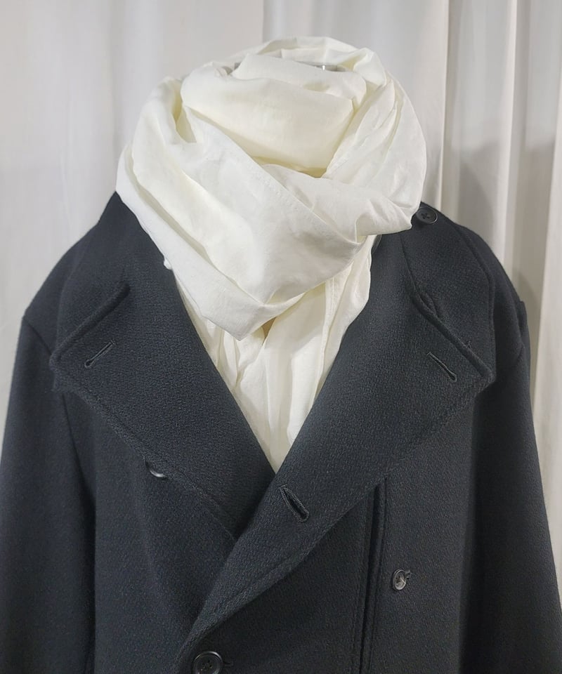 CLOSE GAME MASAYUKI MIZOGAMI 大判 ロングストール 白 | LA