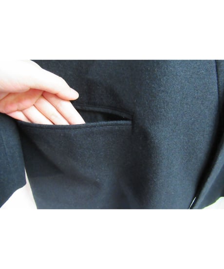 00aw yohji yamamoto pour homme 切替えデザインフラノジャケット HT-J20-151