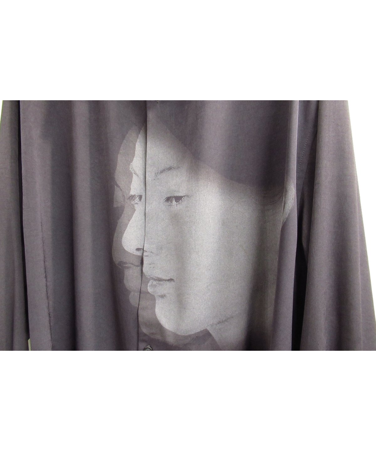 20ss yohji yamamoto pour homme 内田すずめ プリント ロングブラ 20ss yohji yamamoto pour homme 内田すずめ プリント ロングブラ