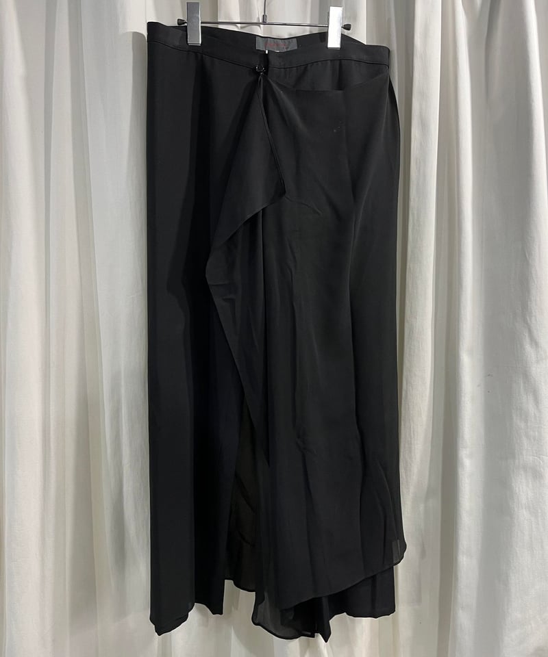2008AW yohji yamamoto +NOIR ラップパンツ（NE-P02-801）  