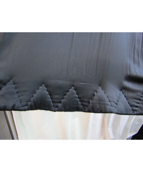 00aw yohji yamamoto femme 中綿入りステッチデザインフレアスカート FT-S09-402