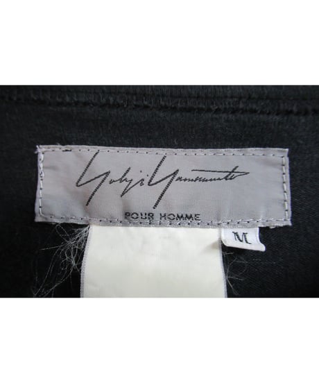 90’s yohji yamamoto pour homme vintage 黒 切替えデザインカットソー HC-2