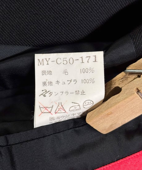 赤タグ Y's for men yohji yamamoto vintage チェスターコート（MY-C50-171）