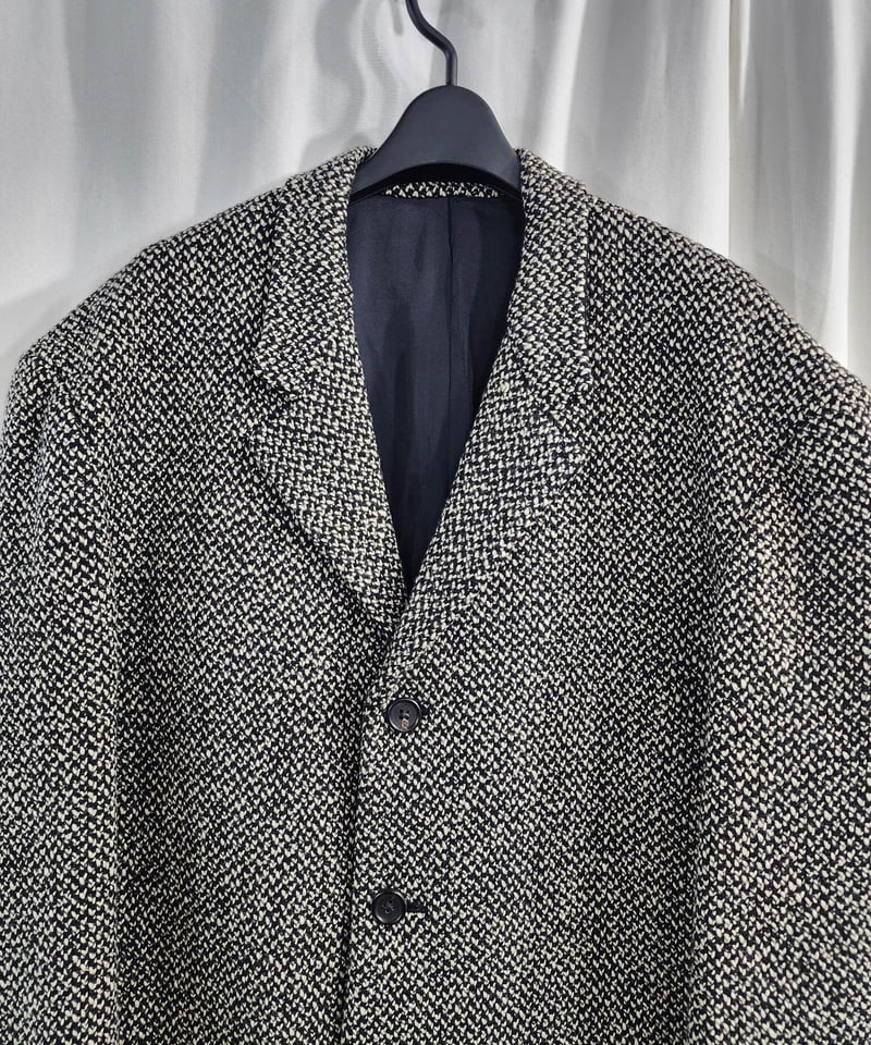 Yohji Yamamoto 2016 ウール ツイード ケープ ジャケット Yohji Yamamoto collections 2024-25 Autumn/Winter Collection