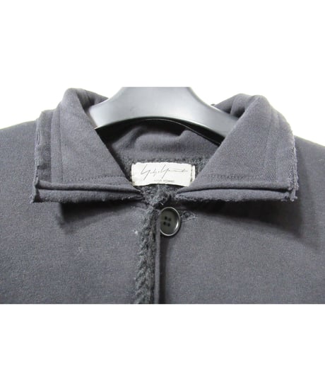 2016aw yohji yamamoto pour hommeカットソーレイヤードデザイン ロングニットジャケット（HR-K72-180）