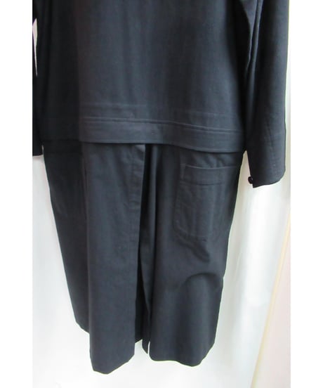 サンプル 2017AW yohji yamamoto pour homme 2way セパレートデザインドレス