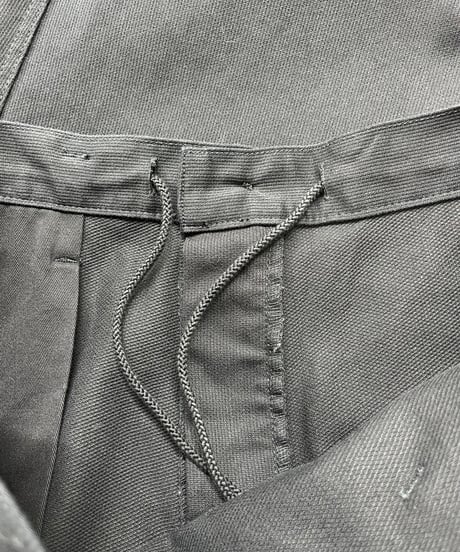 2021AW BLACK Scandal yohji yamamoto コットンパンツ（HX-P76-043）