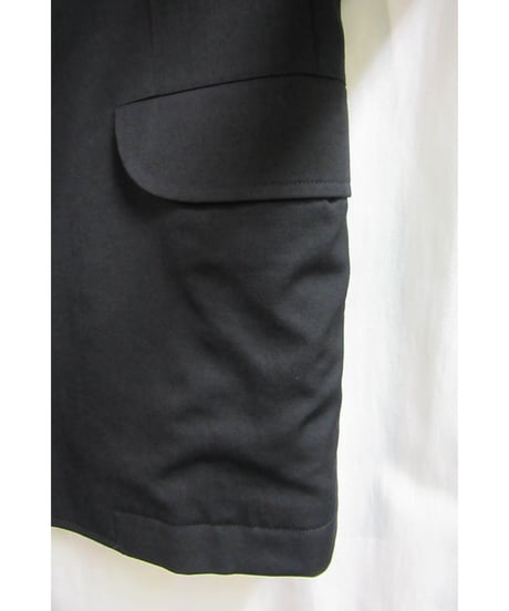 13aw yohji yamamoto pour homme ダブルファスナー 襟デザインジャケット HQ-J31-100