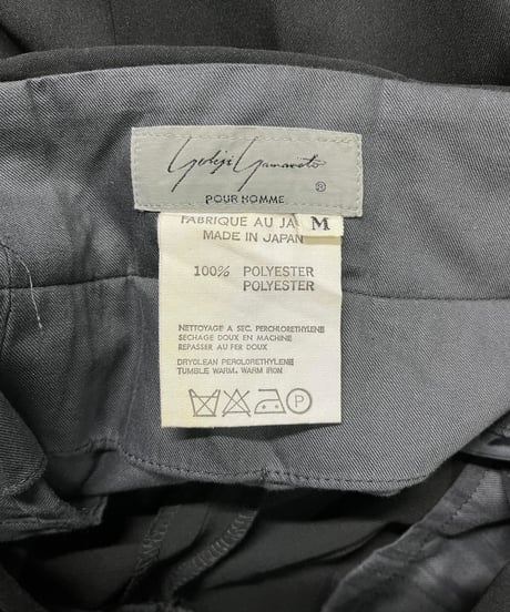 1980's yohji yamamoto pour homme vintage ワイドテーパードパンツ（H-P-038xxx）