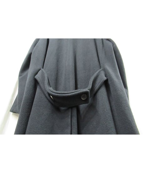 90's Y's yohji yamamoto vintage バックスリット ベルトデザイン シンプルロングコート（YX-C32-904）