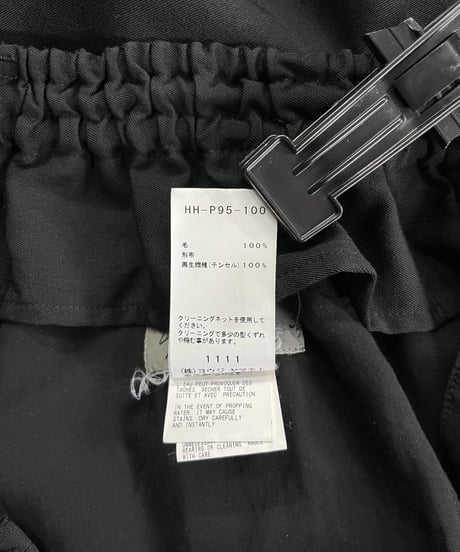 2019SS yohji yamamoto pour homme デザインショートパンツ（HH-P95-100）