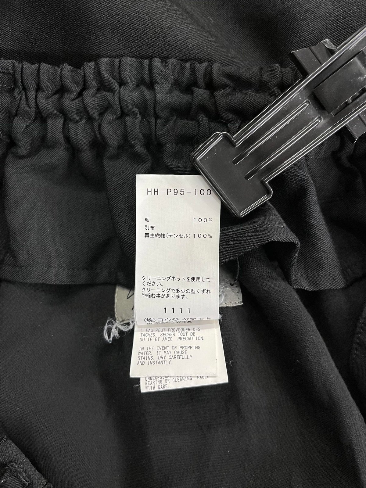 2019SS yohji yamamoto pour homme デザインショートパンツ（HH