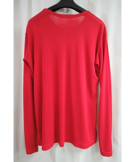 90's Y's yohji yamamoto vintage 赤 タックデザインカットソー YU-T