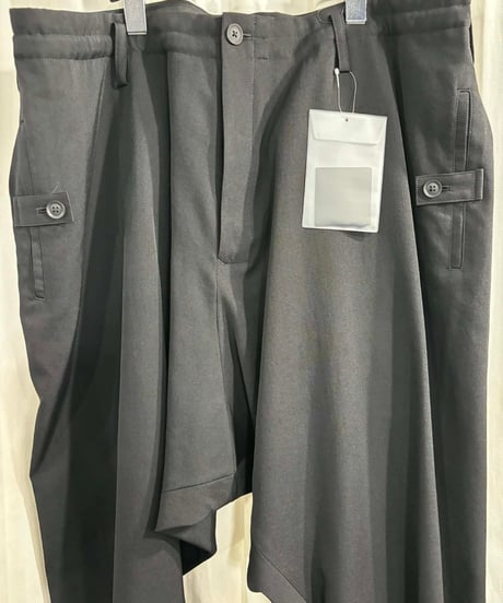 新品 2025AW yohji yamamoto pour homme サルエルパンツ（HM-P01-100）