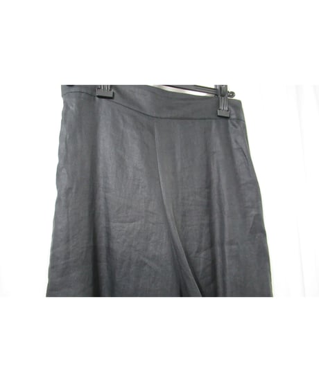 05ss yohji yamamoto femme 麻 変形デザイン サルエルパンツ（FY-P13-301）