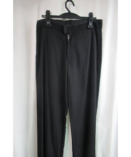 新品 04ss yohji yamamoto femme 裾フレアデザインパンツ FZ-P06-201