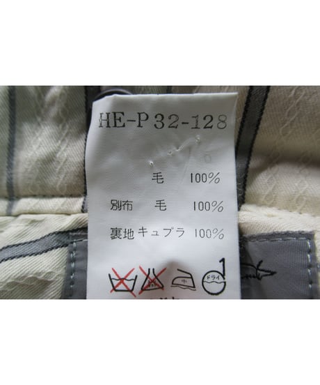 95aw yohji yamamoto pour homme vintage 鹿鳴館期 紺 ニット切替えデザインセットアップ（HE-J29-128）
