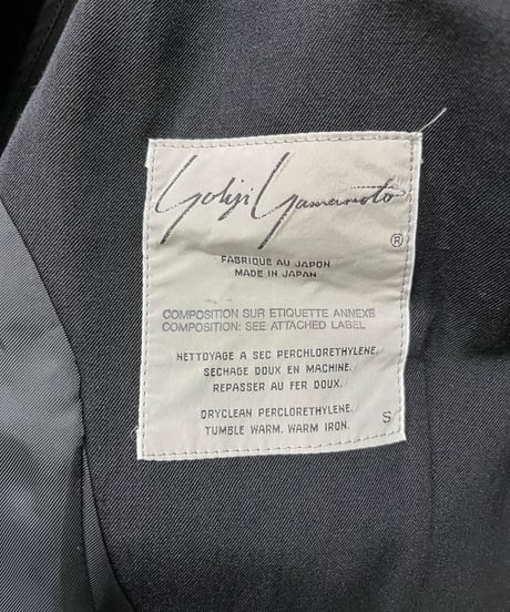 1980’s yohji yamamoto femme vintage レザー切り替えジャケット（FL-J33-134）