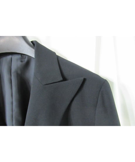 04ss yohji yamamoto +noir ピークドラペルシンプルジャケット NZ-J03-102