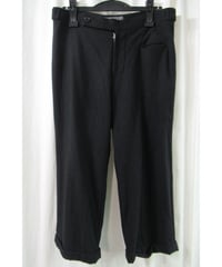 yohji yamamoto+noir クロップドシンプルパンツ ND-P04-101