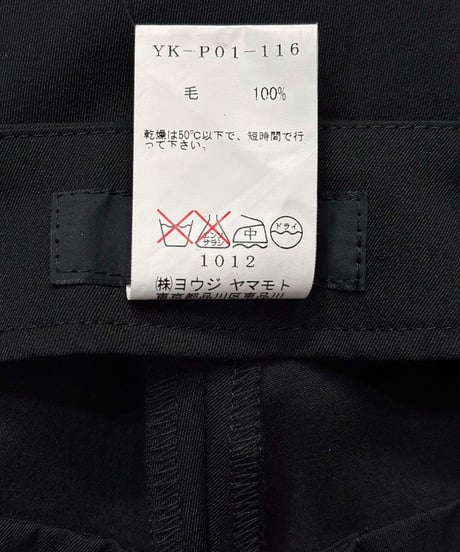 Y's yohji yamamoto デザインパンツ（YK-P01-116）