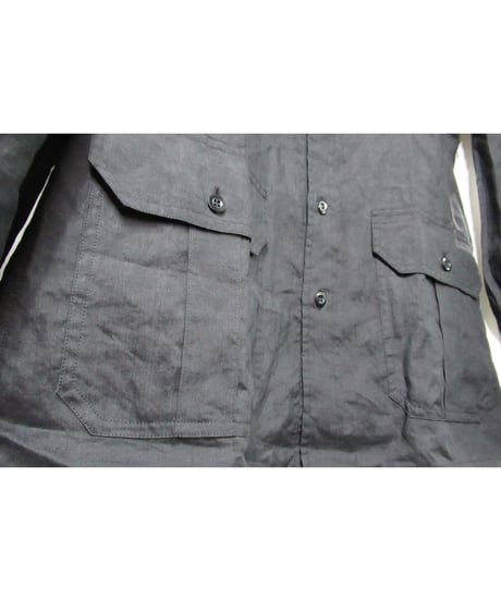 Y’s for men yohji yamamoto 麻 ミリタリーデザインブラウス（MH-B12-300）