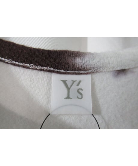Y's yohji yamamoto ノースリーブデザインカットソー YQ-T44-063