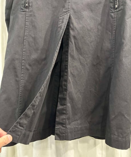 2022SS yohji yamamoto pour homme 脇ファスナーロングジャケット（HG-J56-037）