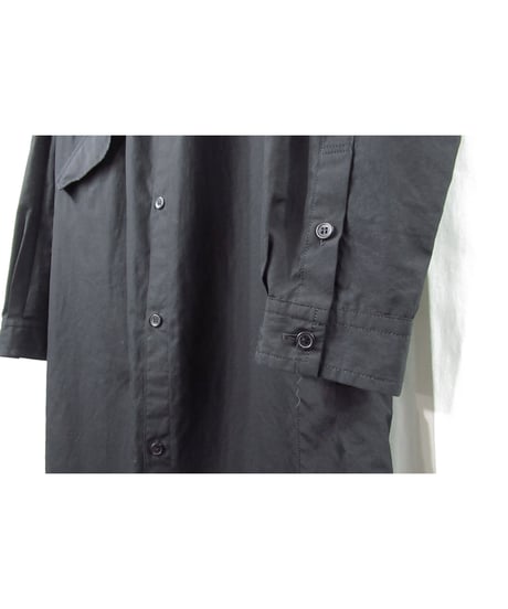 19ss yohji yamamoto pour homme ポケットデザイン ロングブラウス（HH-B49-020）