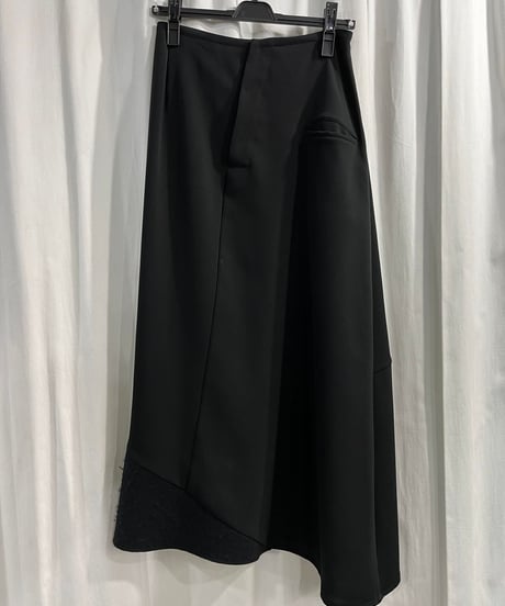 1996AW yohji yamamoto femme 裾切替えスカート（FG-S08-903）