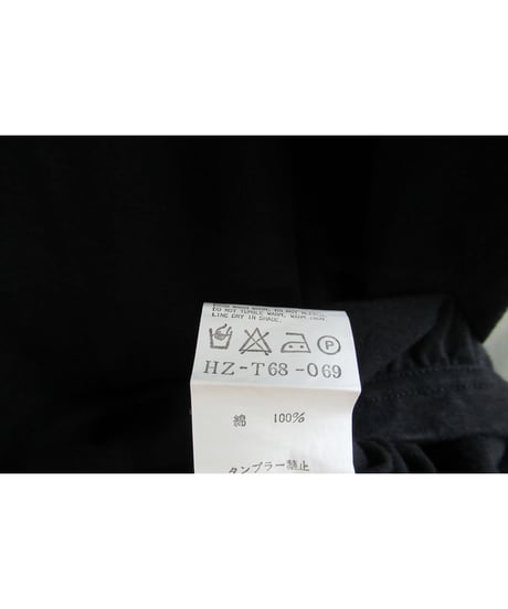 04ss yohji yamamoto pour homme 抜染 デザインカットソー HZ-T68-069