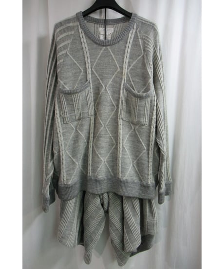 難あり 80's yohji yamamoto femme vintage 白タグ デザインセットアップ FK-1