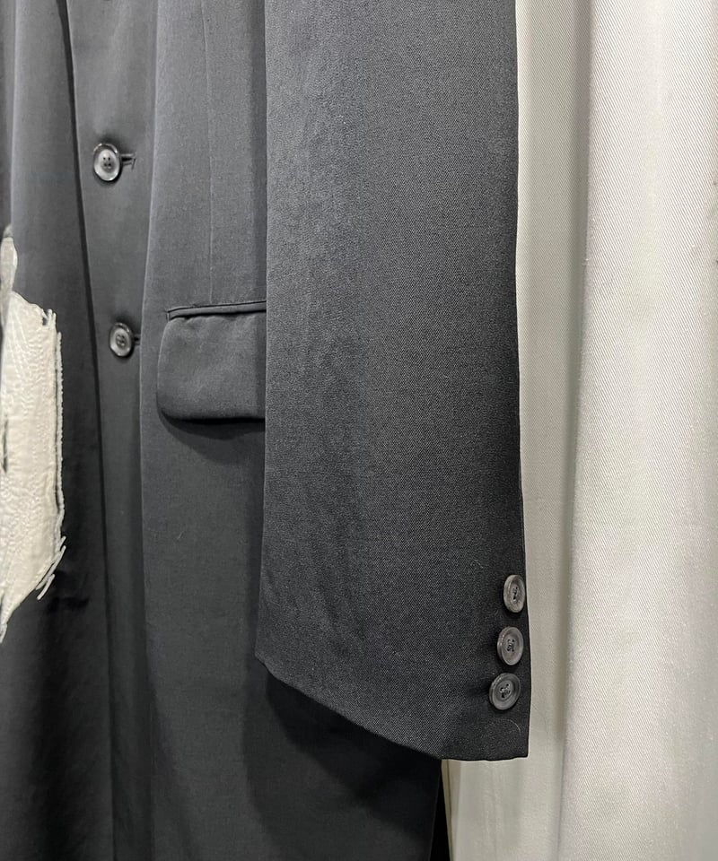 2020SS yohji yamamoto pour homme 刺繡ドクタージャケット(HN 2020SS yohji yamamoto pour homme 刺繡ドクタージャケット(HN