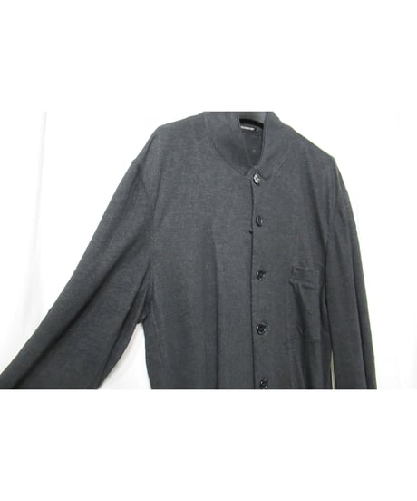 10ss yohji yamamoto pour homme 麻 スタンドカラージャケット（HJ-J60-352）